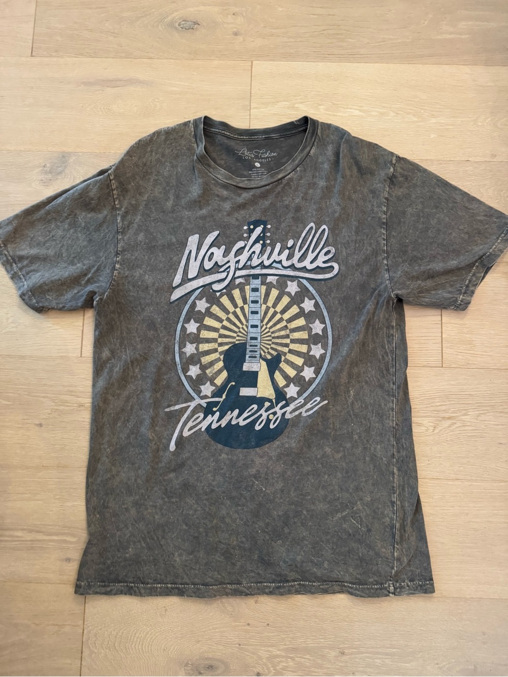Nashville Tennessee Graphic Tee - Vintage Black